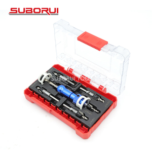 82 Degree Carbide Tipped Countersink Drill Bit Set With Adjustable Depth Stop