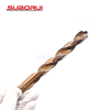 Three-Flats Shank Heavy Duty HSS Pilot Point Tip Drill Bits For Stainless Steel