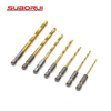  HSS Taper Connecting Hex Shank Jobber Length Drill Bits for Hard Metal