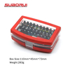 32PCS SL3 SL4 H5 H6 Screwdriver Bits Set with Quick Release And Adaptor