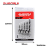 Carbon Steel Tapered Wood Countersink Drill Bit Set for Woodworking 
