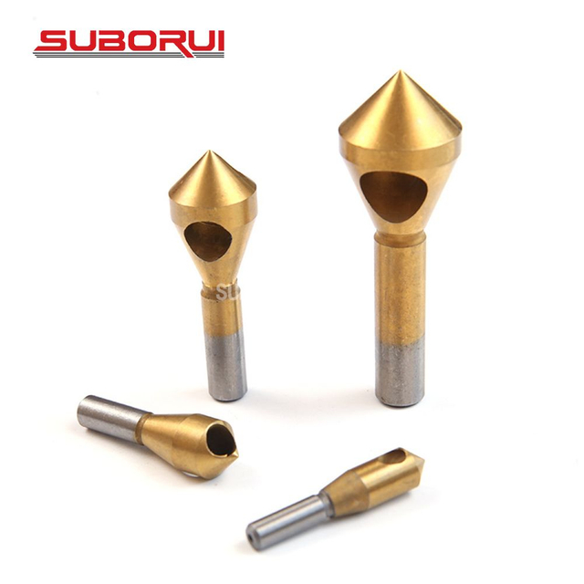 90 Degree HSS Hole Chamfer Tool Countersink Drill Bit for Metal