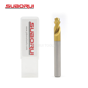 2 Flute High Speed Steel Cobalt Step Drill Bit with Short Cutting Edge For CNC