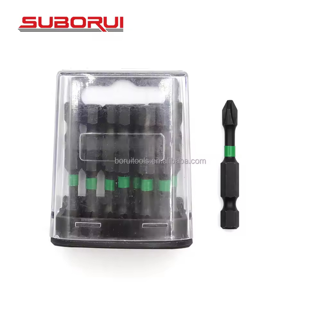 1/4 Inch S2 Magnetic Impact Phillips PH2 Bits Anti-Slip Screwdriver Bit Set 