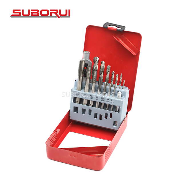 M3-M12 HSS M2 Drill Metric Hand Tap And Die Set