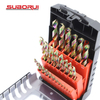 DIN338 DLC Industrial Coating Brocas HSS Co Cobalt M35 Drill Bits for Stainless Steel