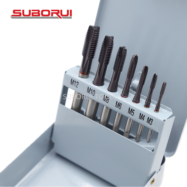 DIN 371 HSS Spiral Point Machine Tap Set