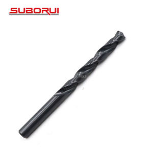 DIN338 HSS Black Oxide Jobber Length Fully Ground Metal Twist Drill Bit