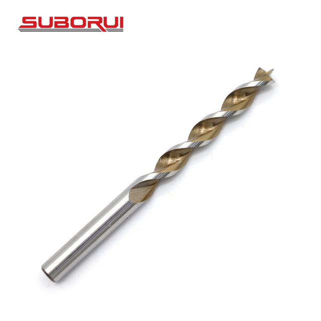 Fully Ground Heavy Duty High Speed Steel Parabolic Flute Wood Drill Bits