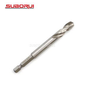 Quick Change Hex Shank High Speed Steel Short Length Drill Bit for Metal Steel