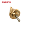 HSS 5PCS Spiral Grooved Titanium Step Drill Bit Set with Automatic Center Punch