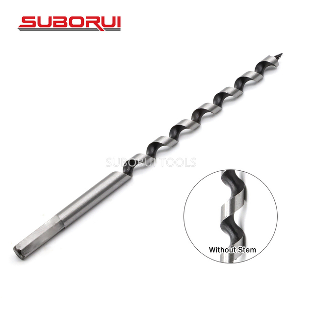 Professional Long Wood Auger Drill Bit with Screw Point for Wood Deep Hole Drilling