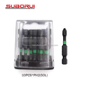 1/4 Inch S2 Magnetic Impact Phillips PH2 Bits Anti-Slip Screwdriver Bit Set 