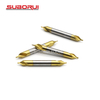 HSS6542 M2 Double Side DIN333 A Type Center Drill Bits with Tin Coating