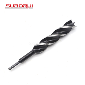 Professional Hex Shank Brad Point Auger Wood Drill Bit for Woodworking