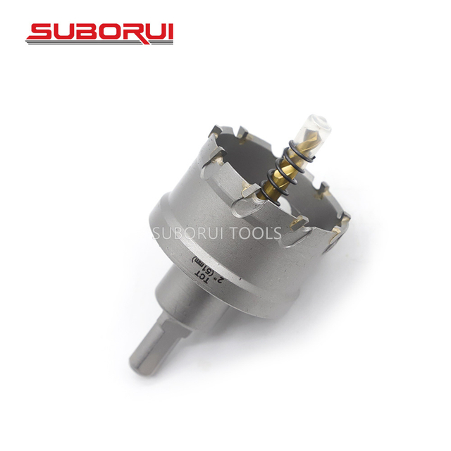 Carbide Tipped Core Drill Bit Tct Hole Saw Cutter for Metal Stainless Steel Aluminium Alloy 