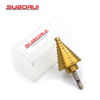 1/4‘’ To 1-3/8'' High Speed Steel M2 Hex Shank Titanium Unibit Step Drill Bit for Stainless Steel 