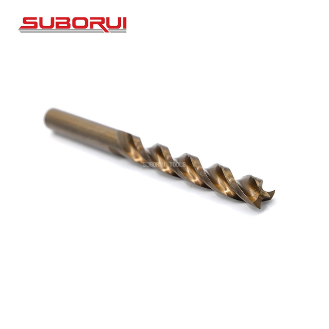 HSS Fully Ground Three Flute Wood Brad Point Drill Bits with Three Cutting Spurs