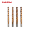Three-Flats Shank Heavy Duty HSS Pilot Point Tip Drill Bits For Stainless Steel