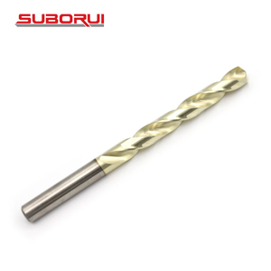 High Speed Steel Cobalt Drill Bits for Metal and Steel with Industrial Grade Titanium Zirconium Nitride ZrN-A