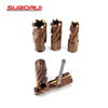 6PCS HSS TiAlSiN Annular Cutter Mag Drill Bits Kit for Magnetic Drill Press