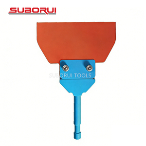 Suborui SDS Plus Large Wide Flat Scraper Chisel Interchangeable Blade Electric Hammer Bit for Concrete Tile Floor Demolition