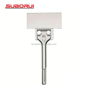 Suborui SDS Plus Short Handle Wide Flat Scraper Chisel 